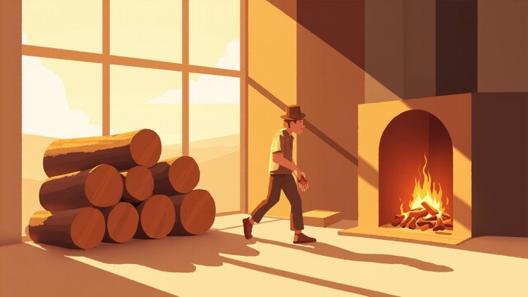 acacia pour bois de chauffage: chaleur dense et durable
