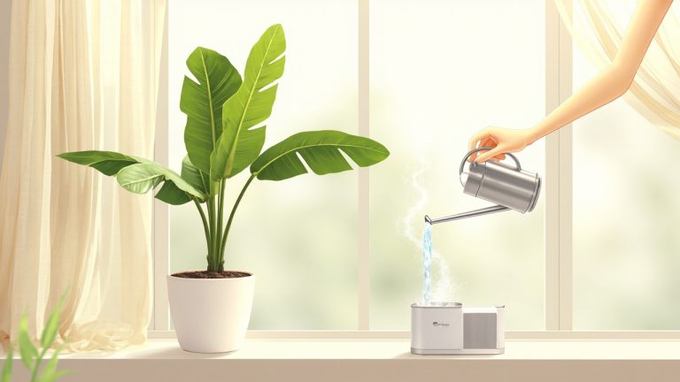 bananier d’intérieur : arrosage maîtrisé et lumière idéale