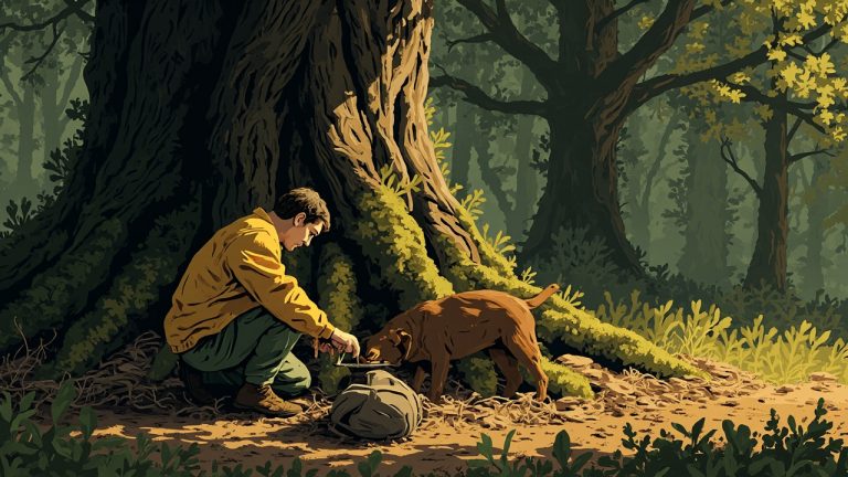 chêne truffier: lire le terrain et trouver des truffes