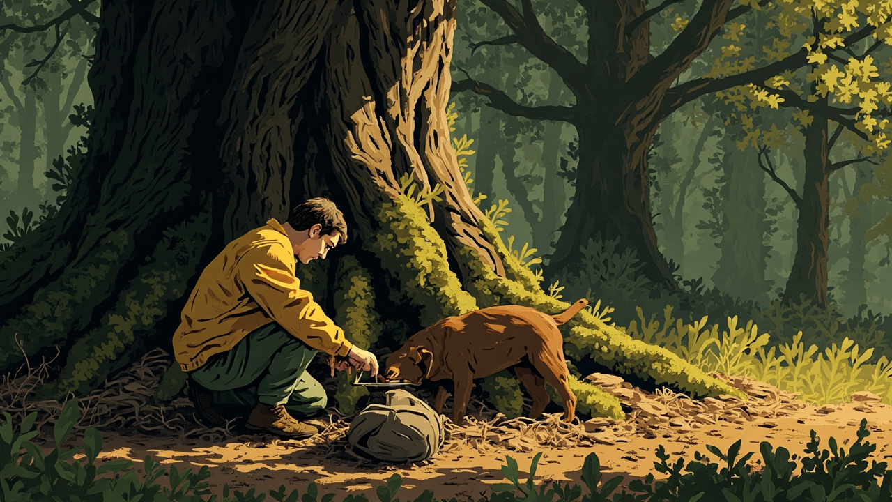 chêne truffier: lire le terrain et trouver des truffes