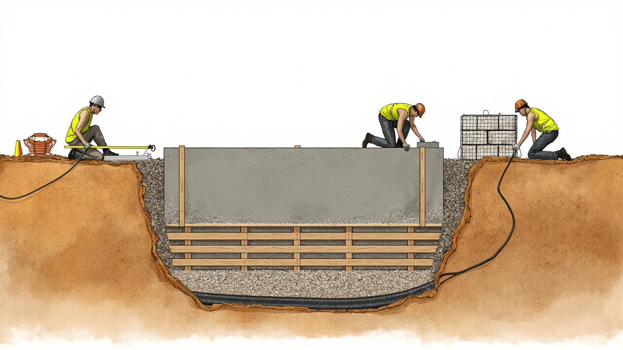 fondation mur de soutènement 2 m: guide et calculs