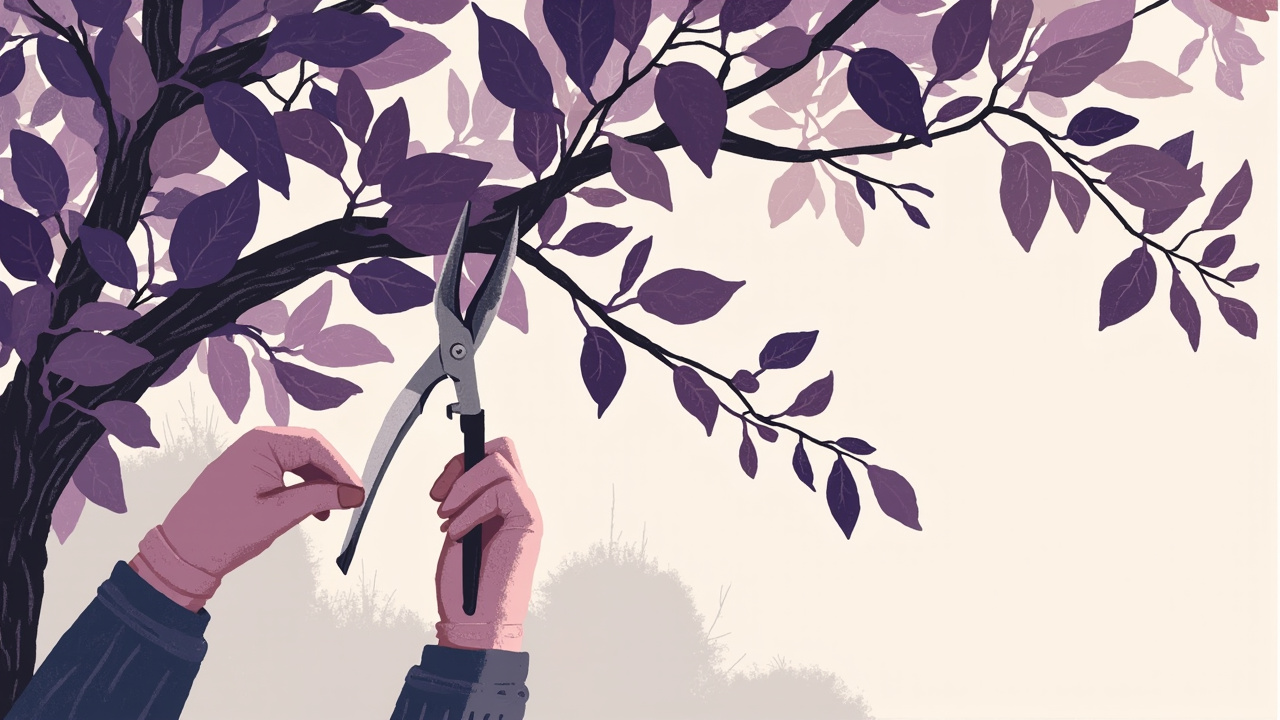 prunus pourpre: taille idéale après floraison – guide